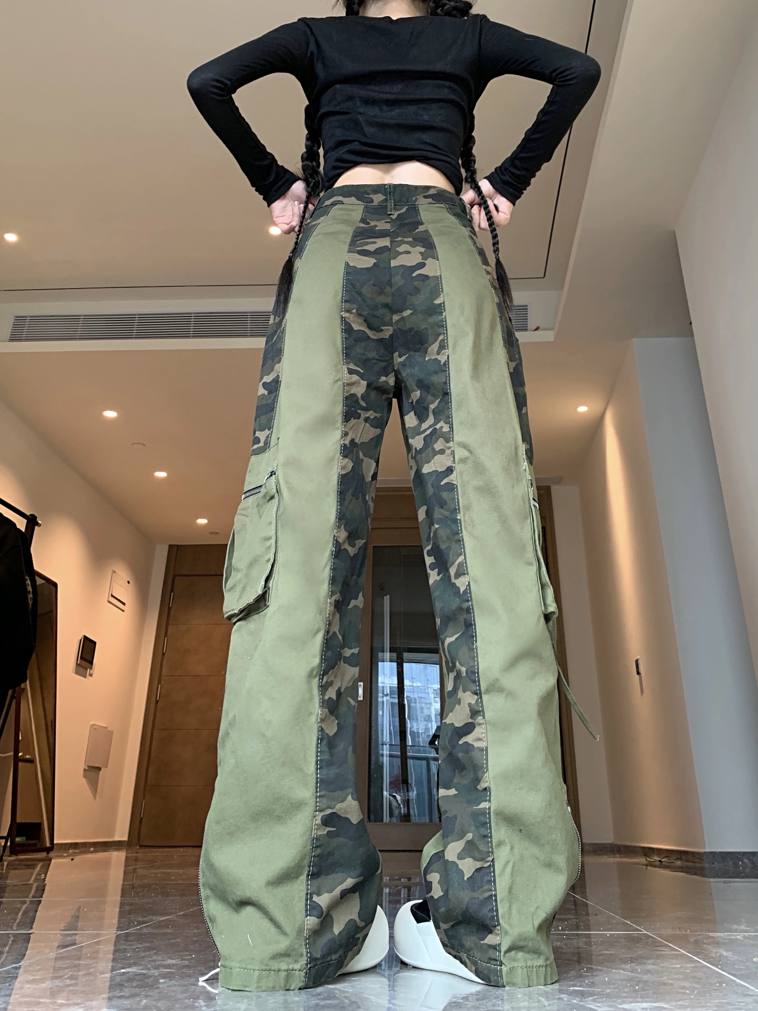 Camouflage Two-Piece Pants
